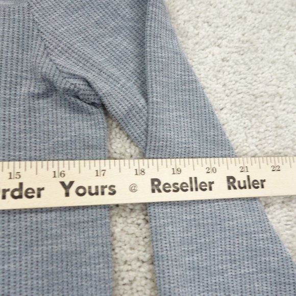 Under Armour Sweatshirt Womens Medium Gray Fitted Stretch 1/4 Zip Mock Neck - Picture 6 of 9